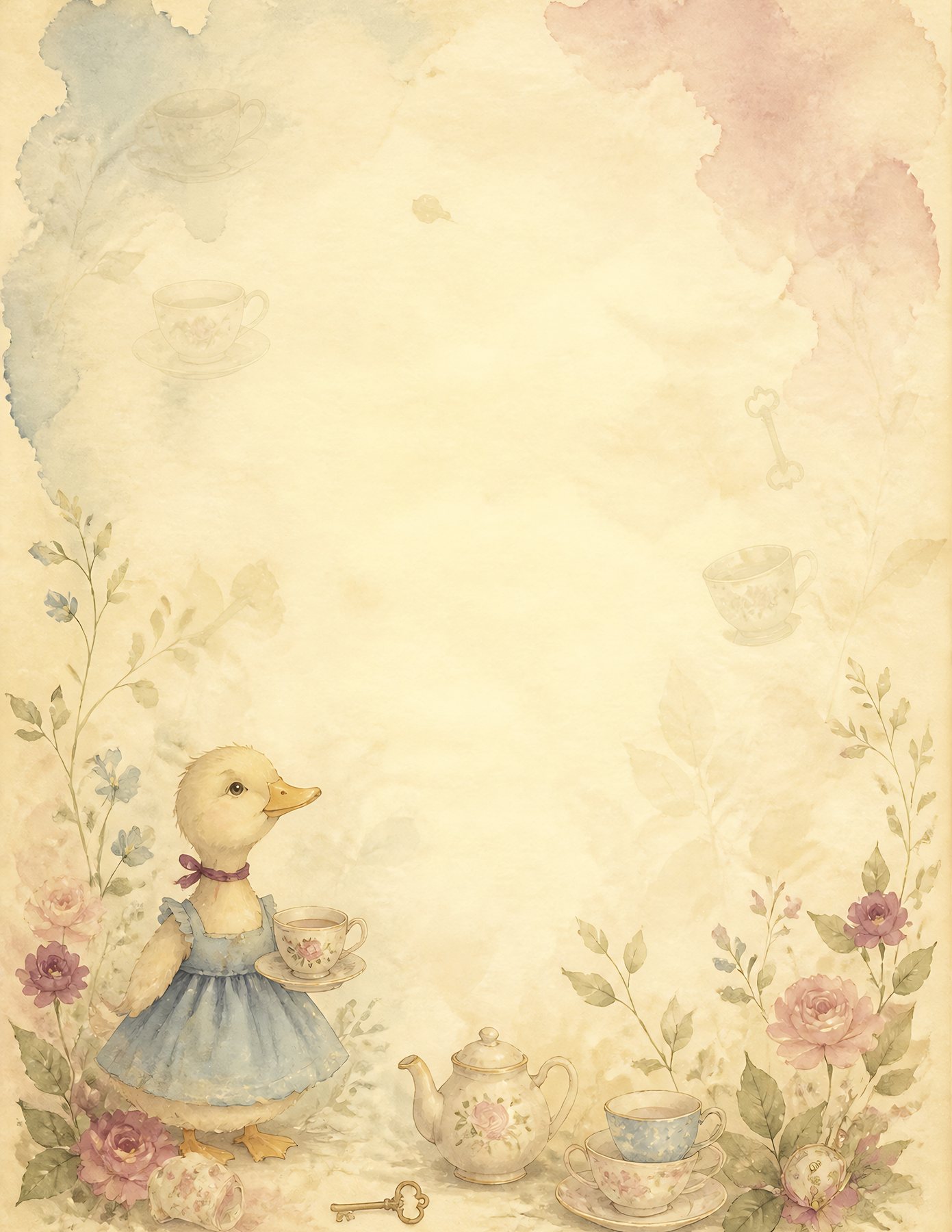 Alice Duck Wonderland Tea Party