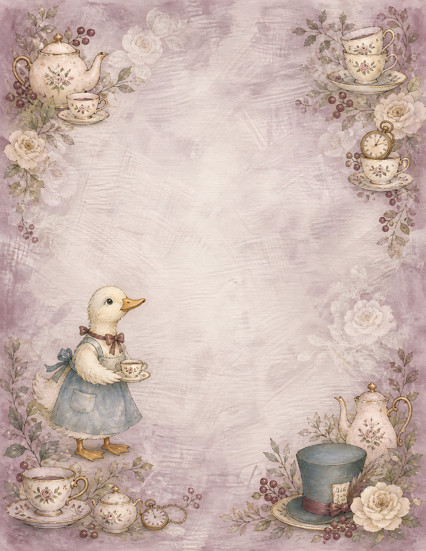 Alice Duck Wonderland Tea Party preview 3