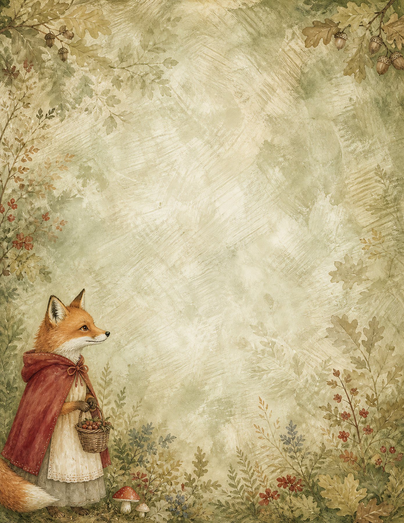 Little Red Riding Fox Woodland preview 3