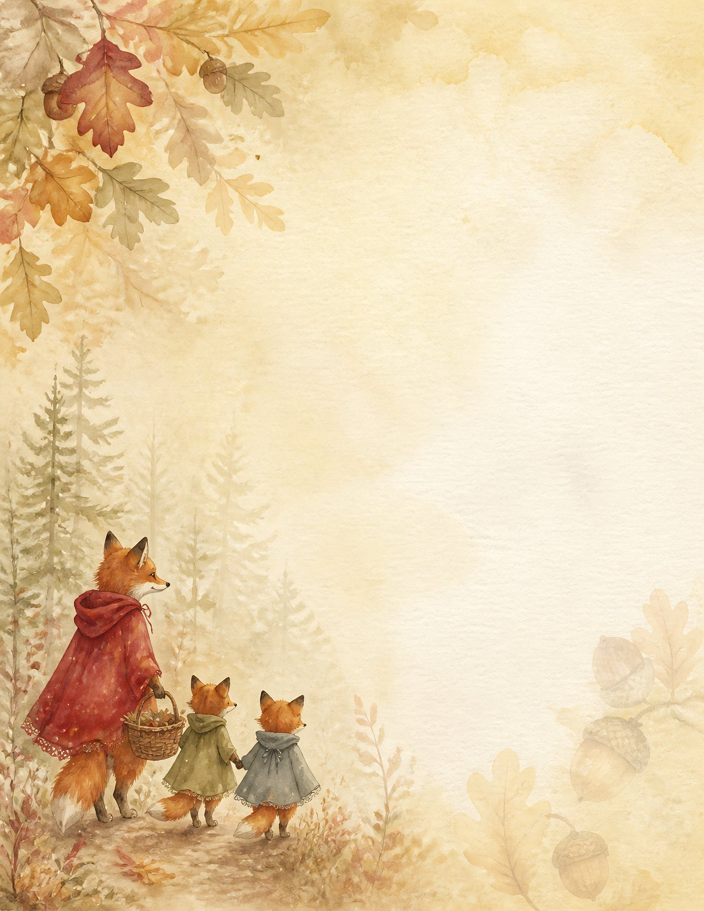 Little Red Riding Fox Woodland preview 6