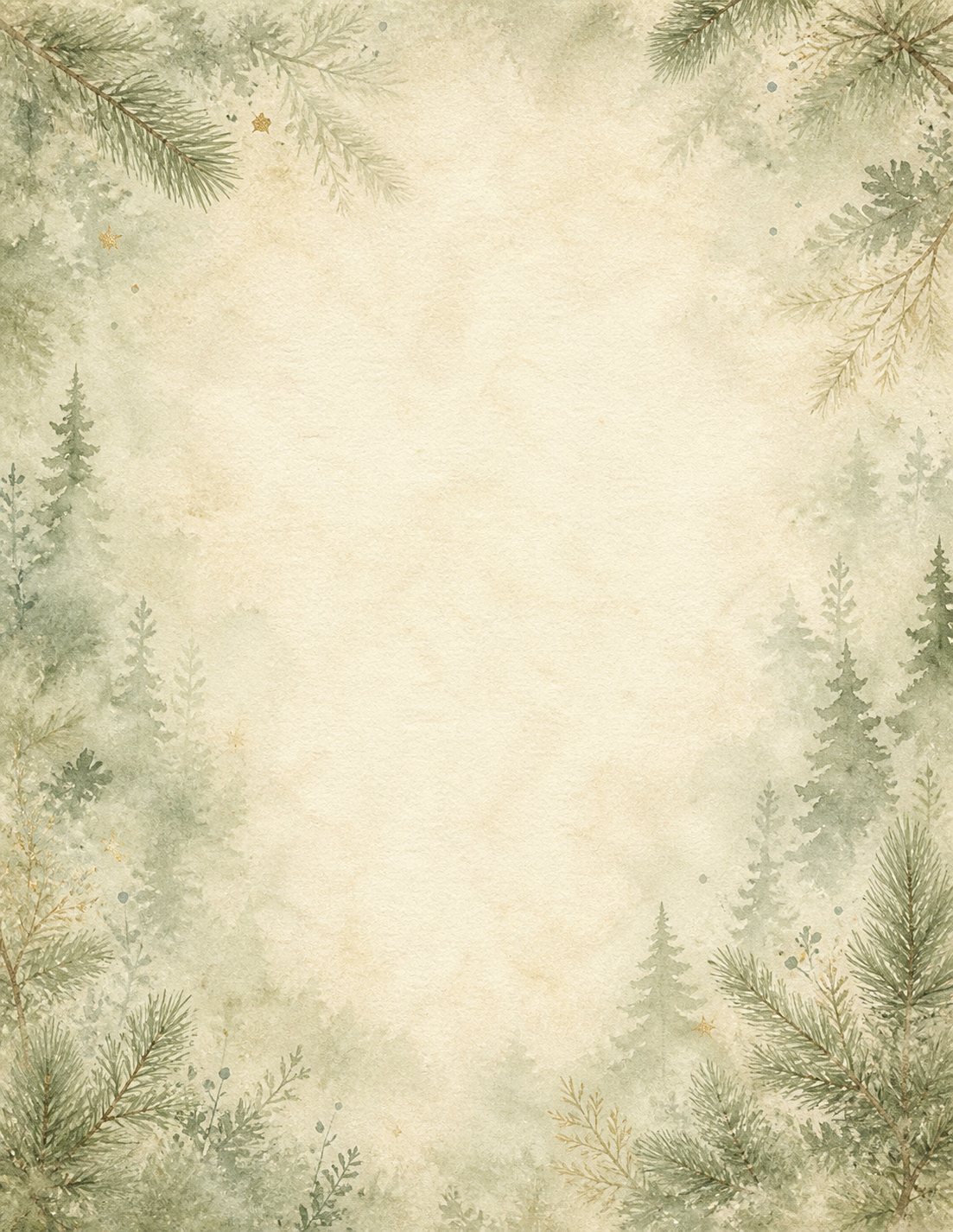 Snow White Squirrel Woodland Digital Papers preview 2
