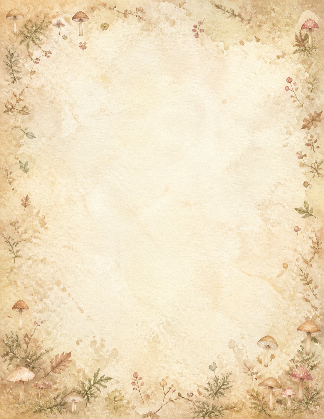 Snow White Squirrel Woodland Digital Papers preview 6