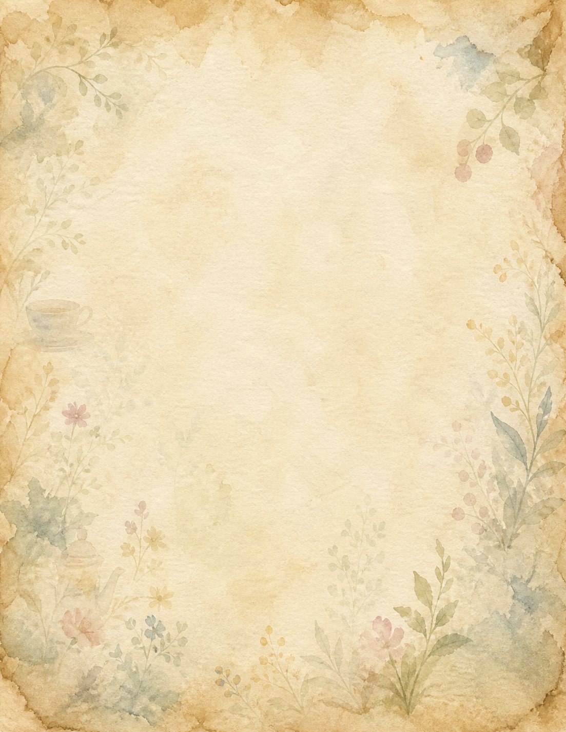 Alice Hedgehog Wonderland Digital Papers