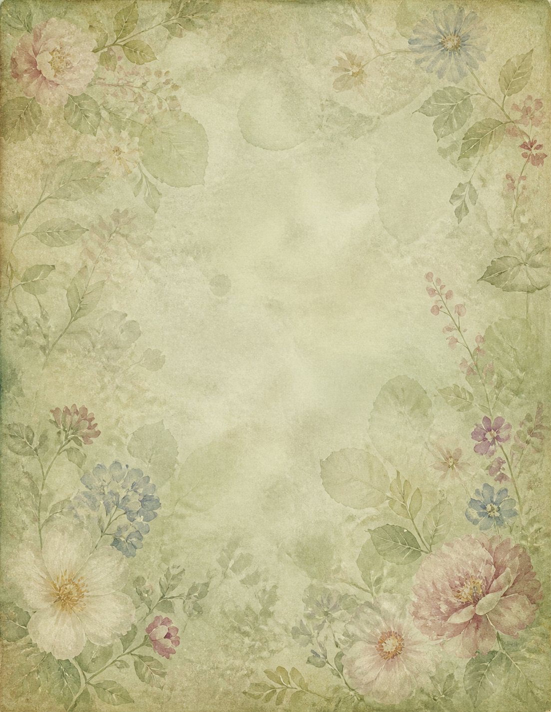 Alice Hedgehog Wonderland Digital Papers preview 2
