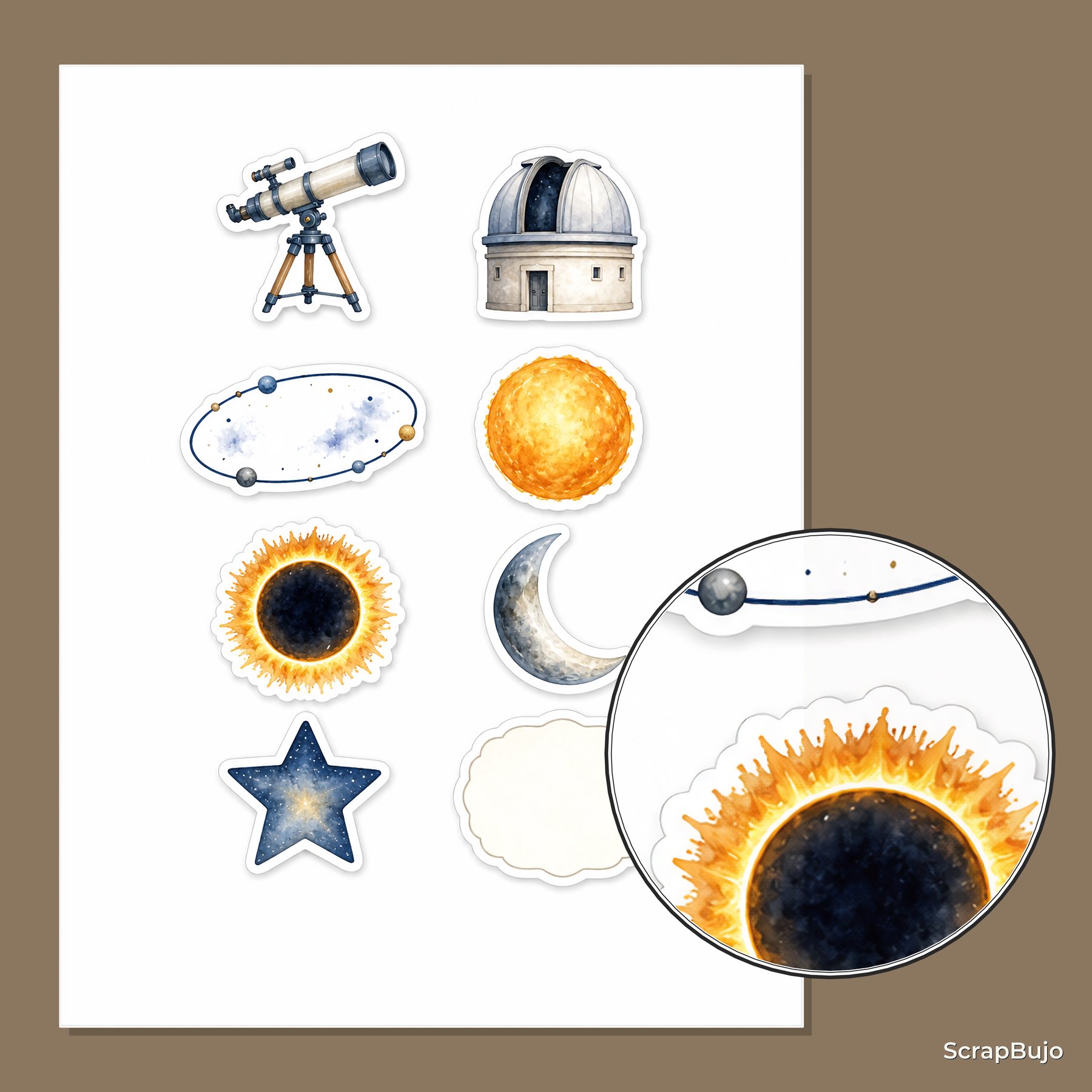 Eclipse Observatory Field Notes Letter preview 5