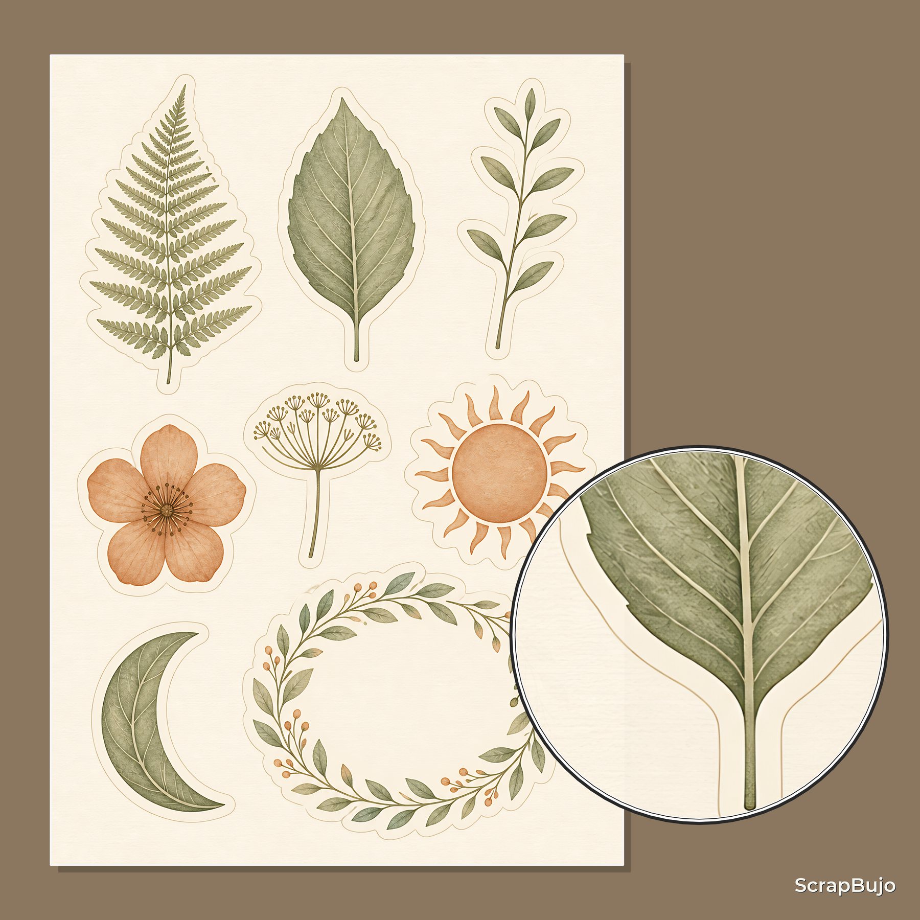 Eclipse Botanical Shadow Herbarium A4 preview 5