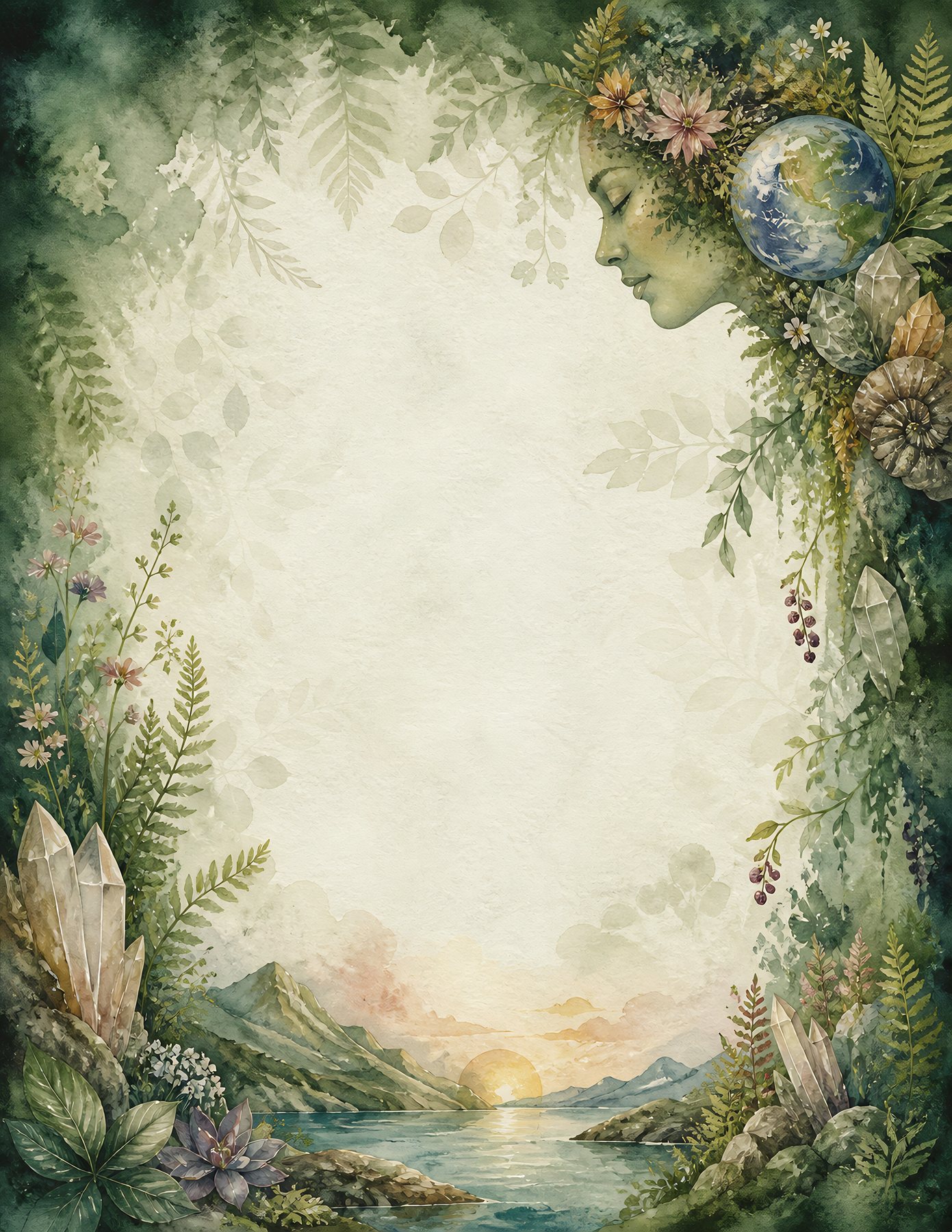 Gaia: Earth Mother Digital Papers preview 6
