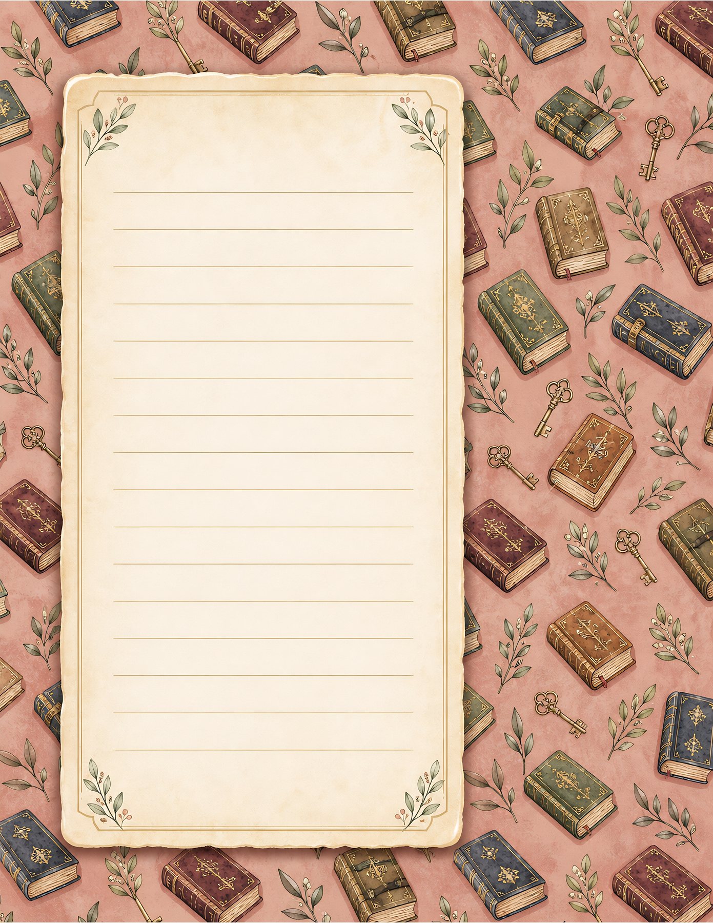 Antique Sage Reading Journal & Book Reviews preview 3