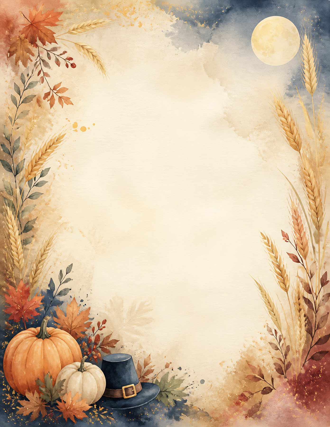 Pilgrims Thanksgiving Heritage Scrapbook
