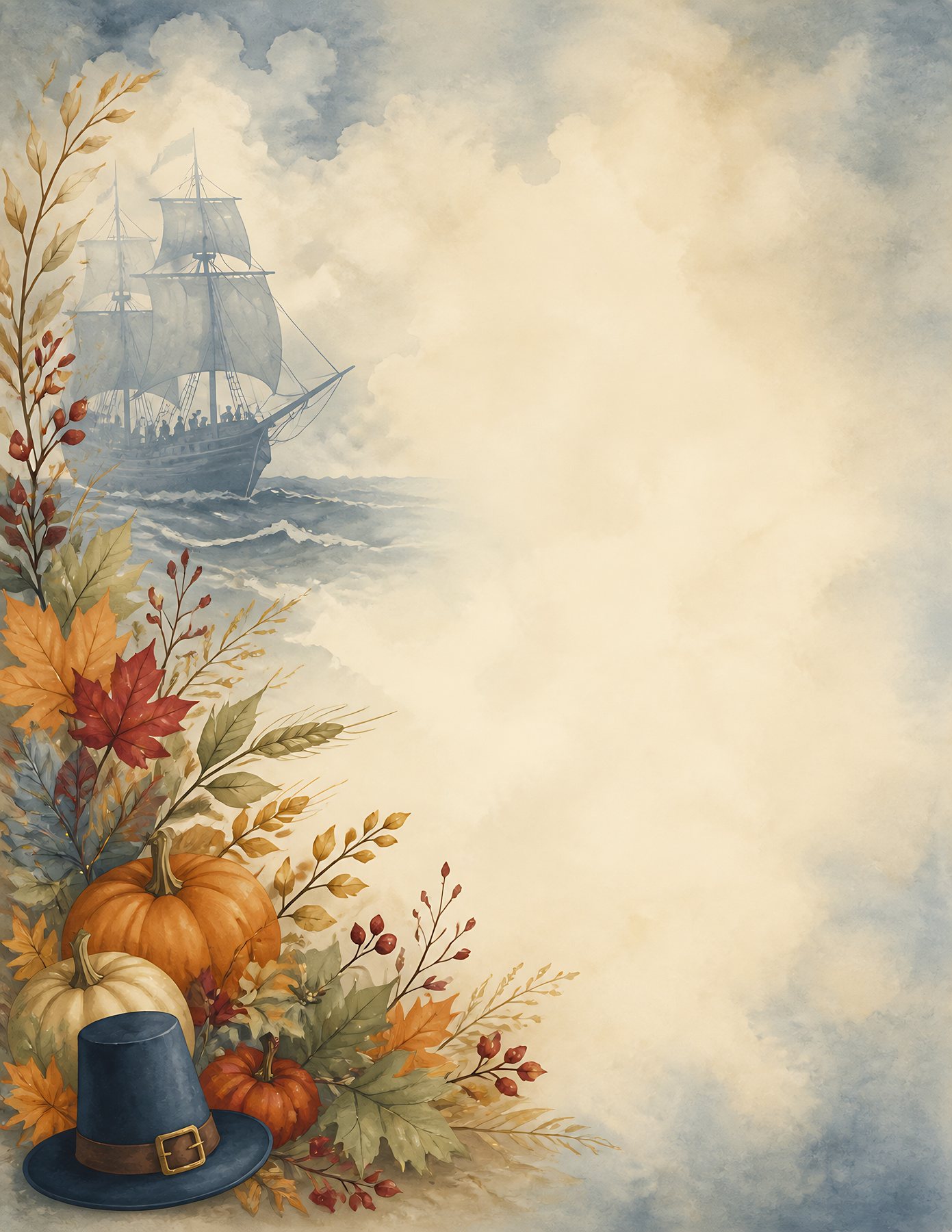 Pilgrims Thanksgiving Heritage Scrapbook preview 6