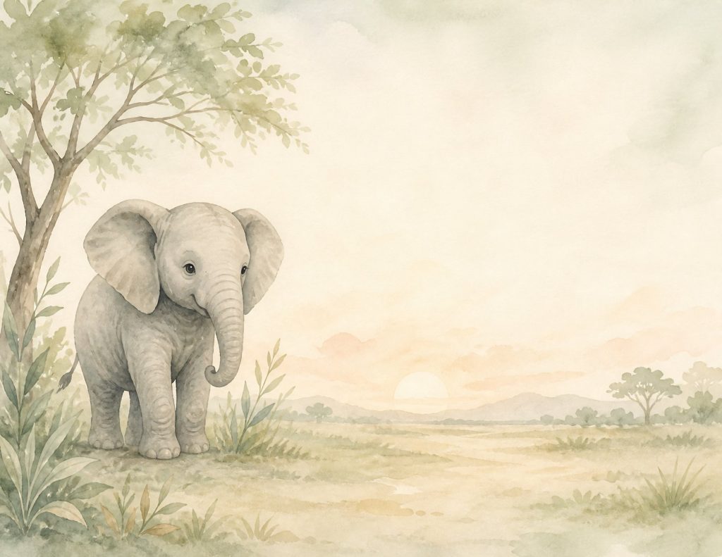 Tiny Safari Baby Memory Collection