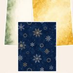 Free Santa Claus Christmas Digital Paper Collection – 3 Printable Scrapbook Paper Samples preview