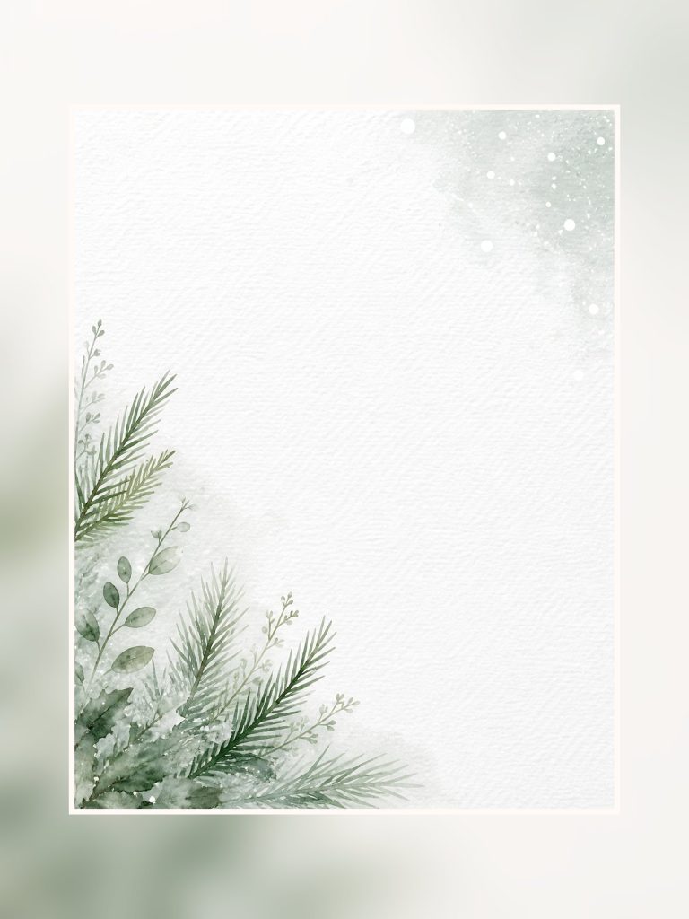 Santa Claus Christmas Digital Paper Collection poster portrait