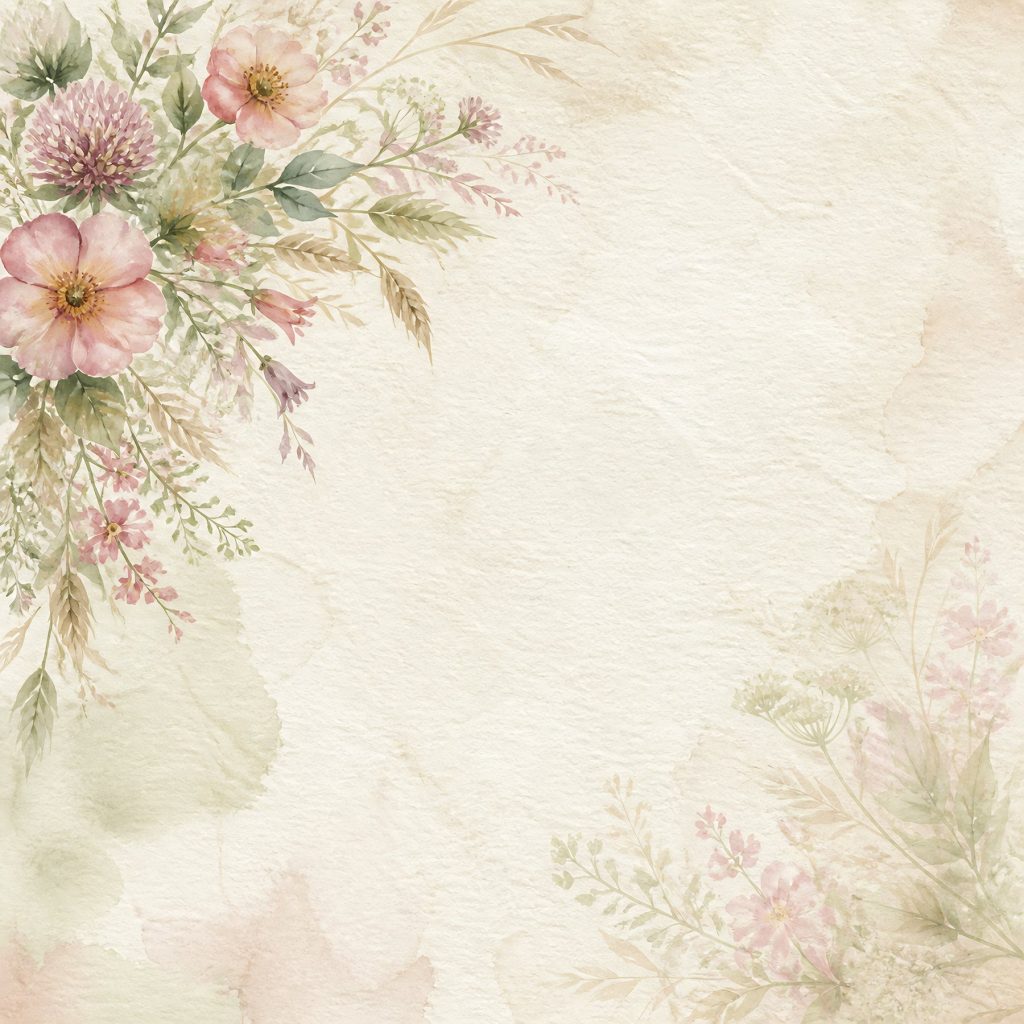 Botanical Bride Guest Book Vow Journal