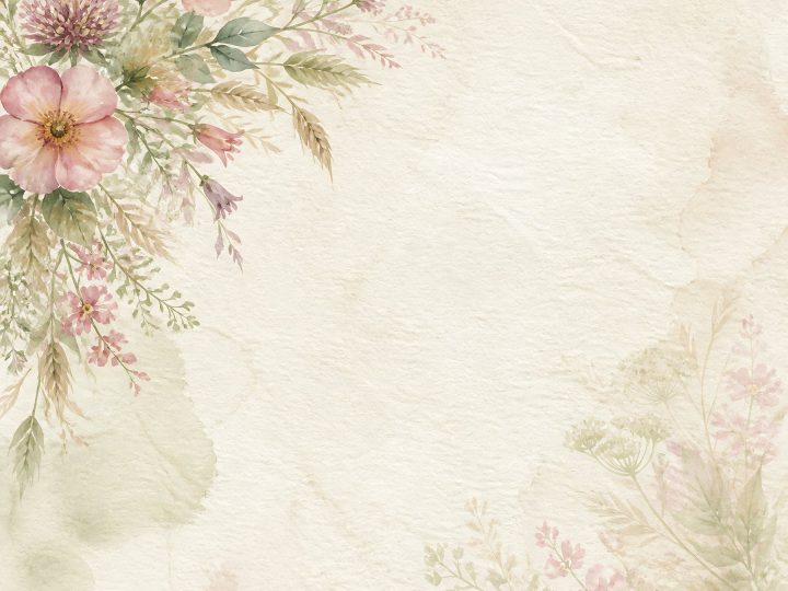 Botanical Bride Guest Book Vow Journal