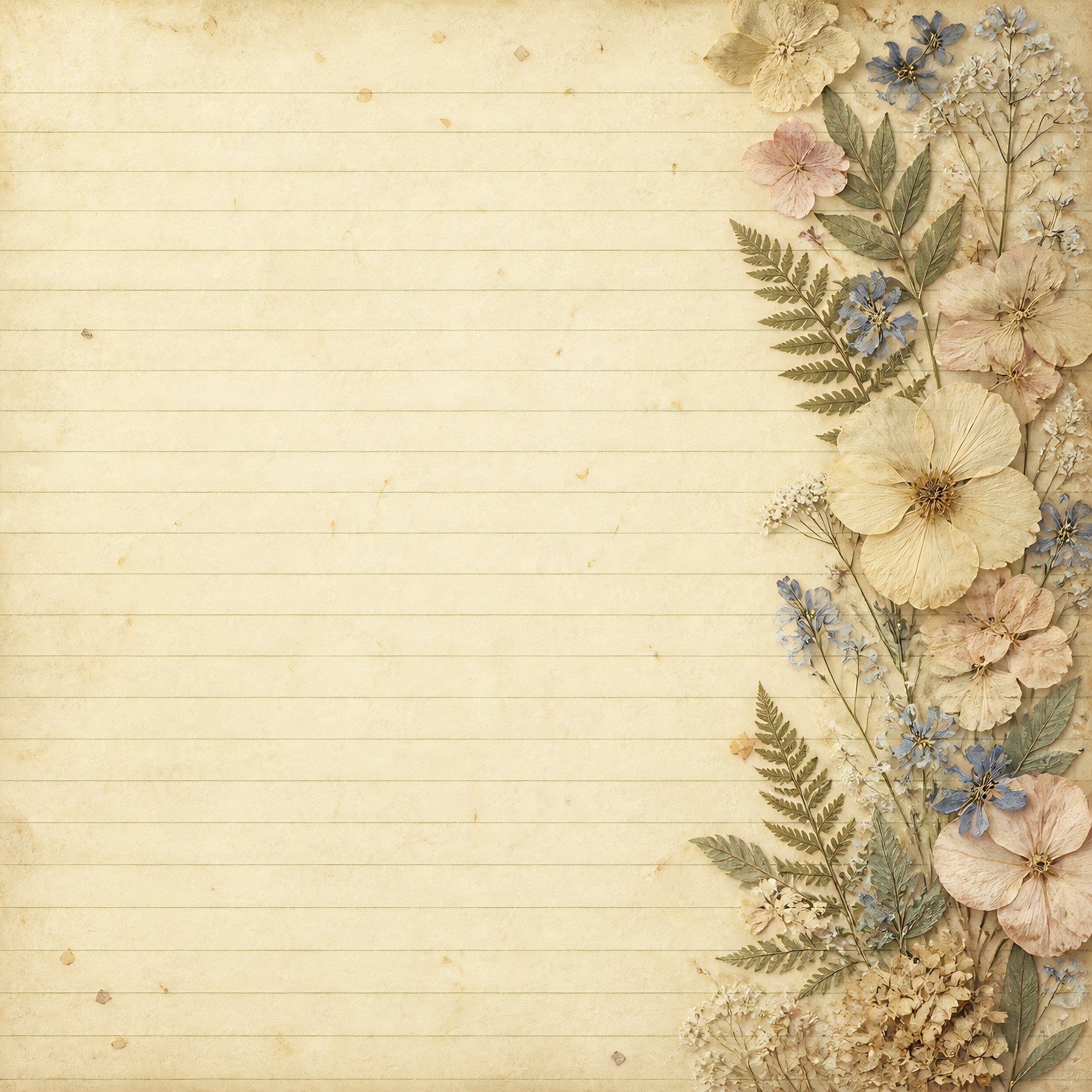 Botanical Bride Guest Book Vow Journal preview 6