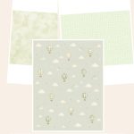 Free Baby Green Nursery US Letter Collection – 3 Printable Scrapbook Paper Samples preview