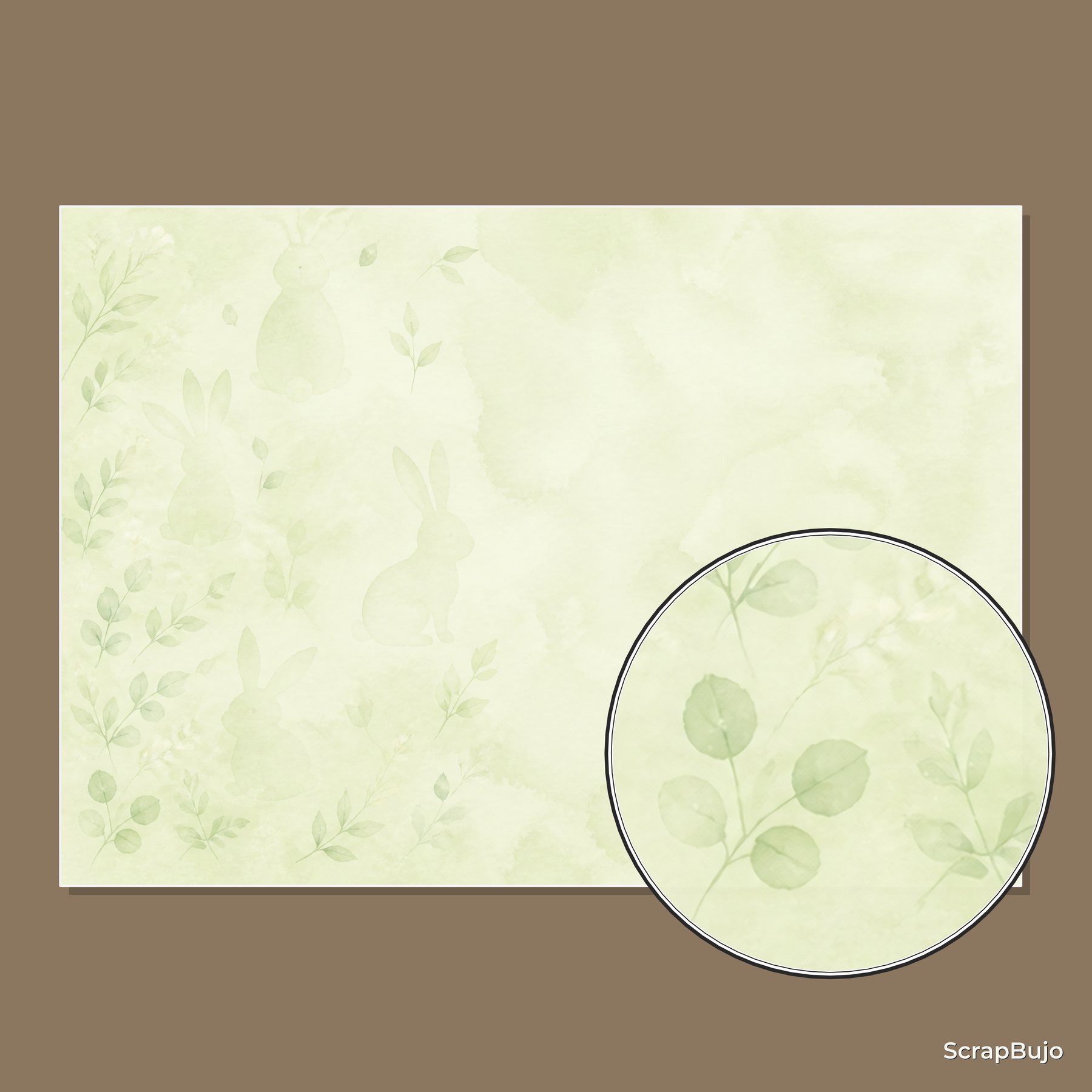 Baby Green Nursery A4 Adapted Collection preview 6