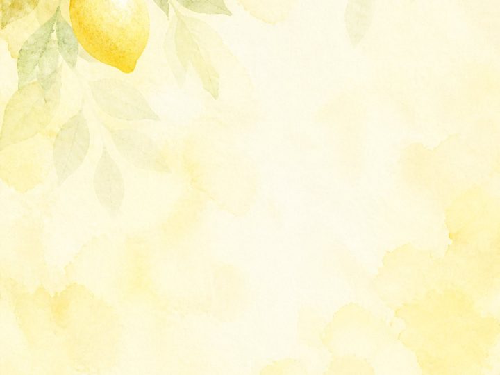 Watercolor Lemon US Letter Collection