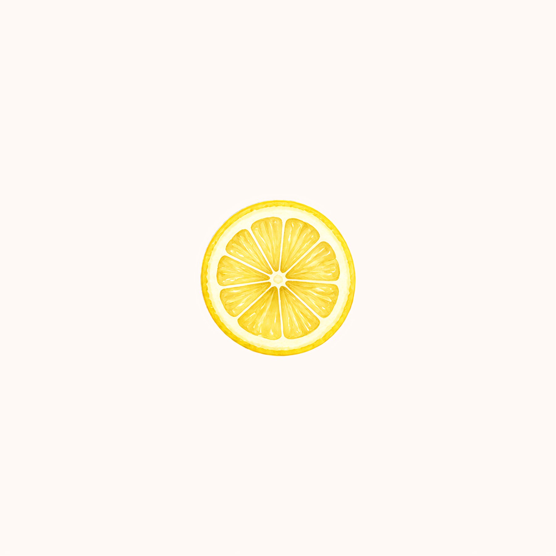Watercolor Lemon A4 Adapted Collection preview 4