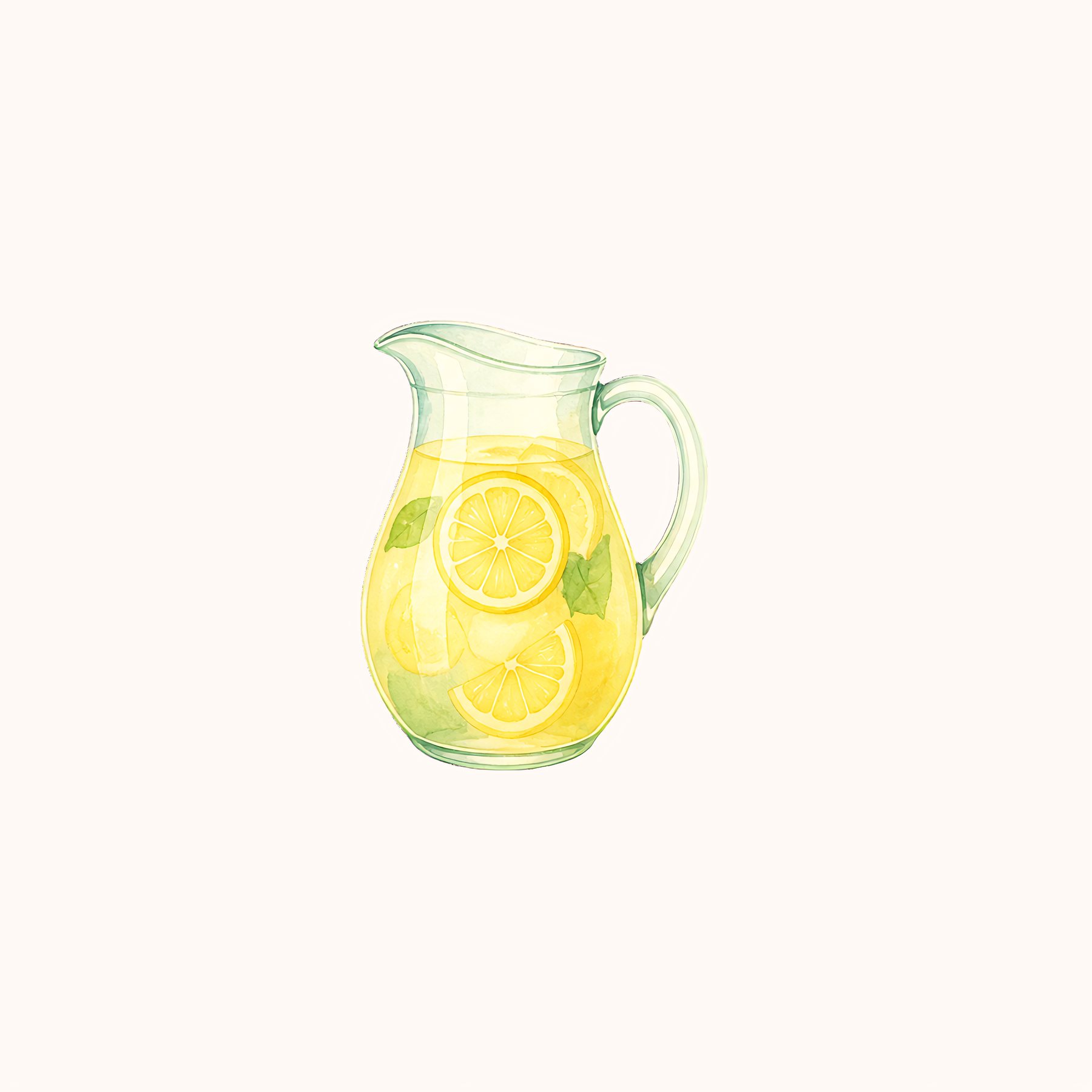 Watercolor Lemon A4 Adapted Collection preview 5