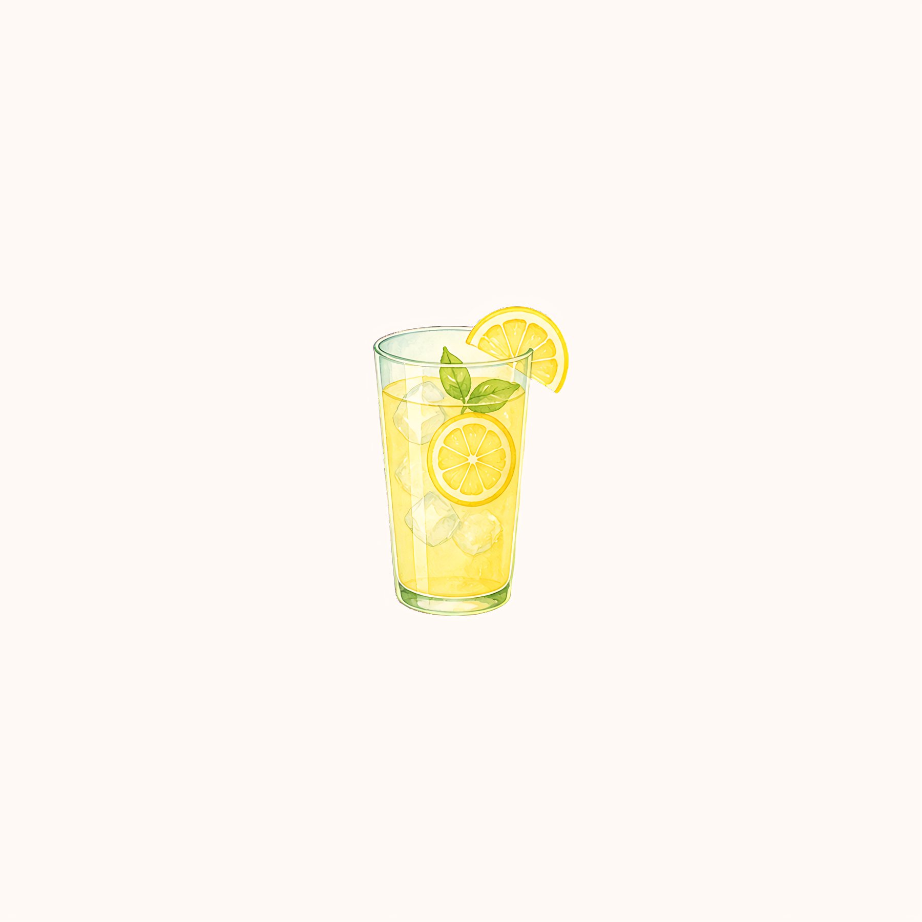 Watercolor Lemon A4 Adapted Collection preview 6