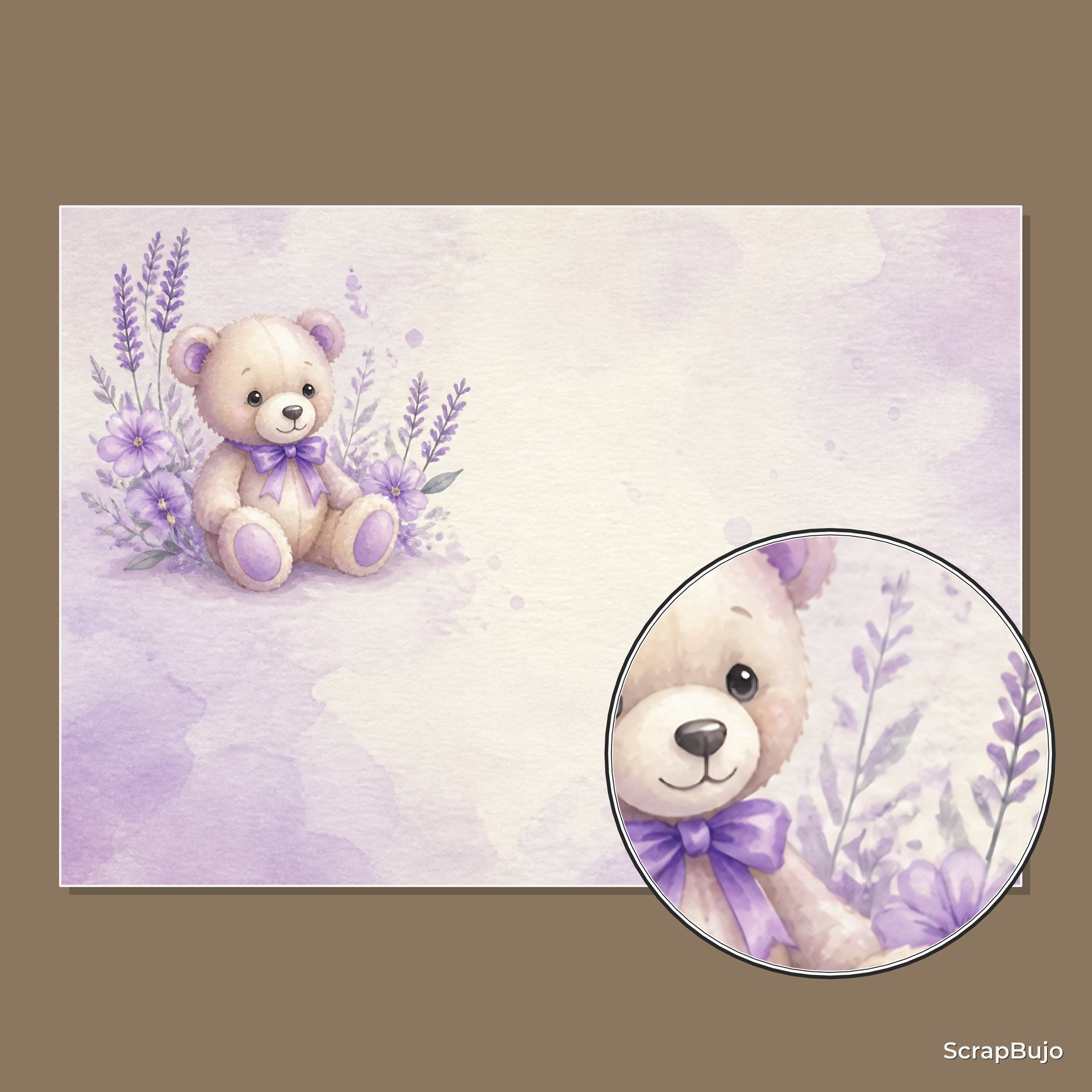 Baby Violet Nursery A4 Adapted Collection preview 6