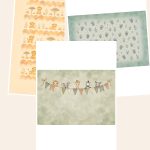Free Baby Lion Safari A4 Digital Scrapbook Bundle – 3 A4 Paper Samples preview