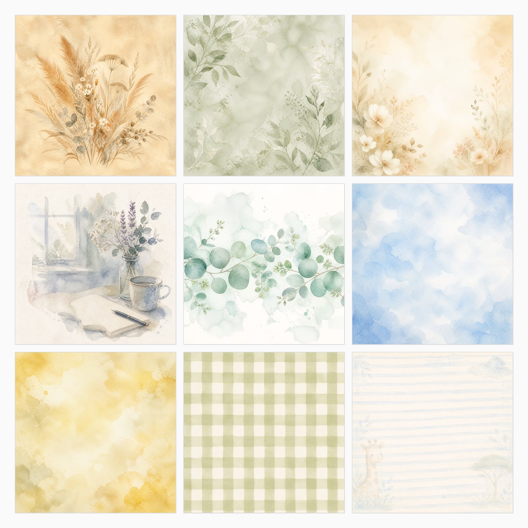Baby Giraffe First Year Milestone preview 3