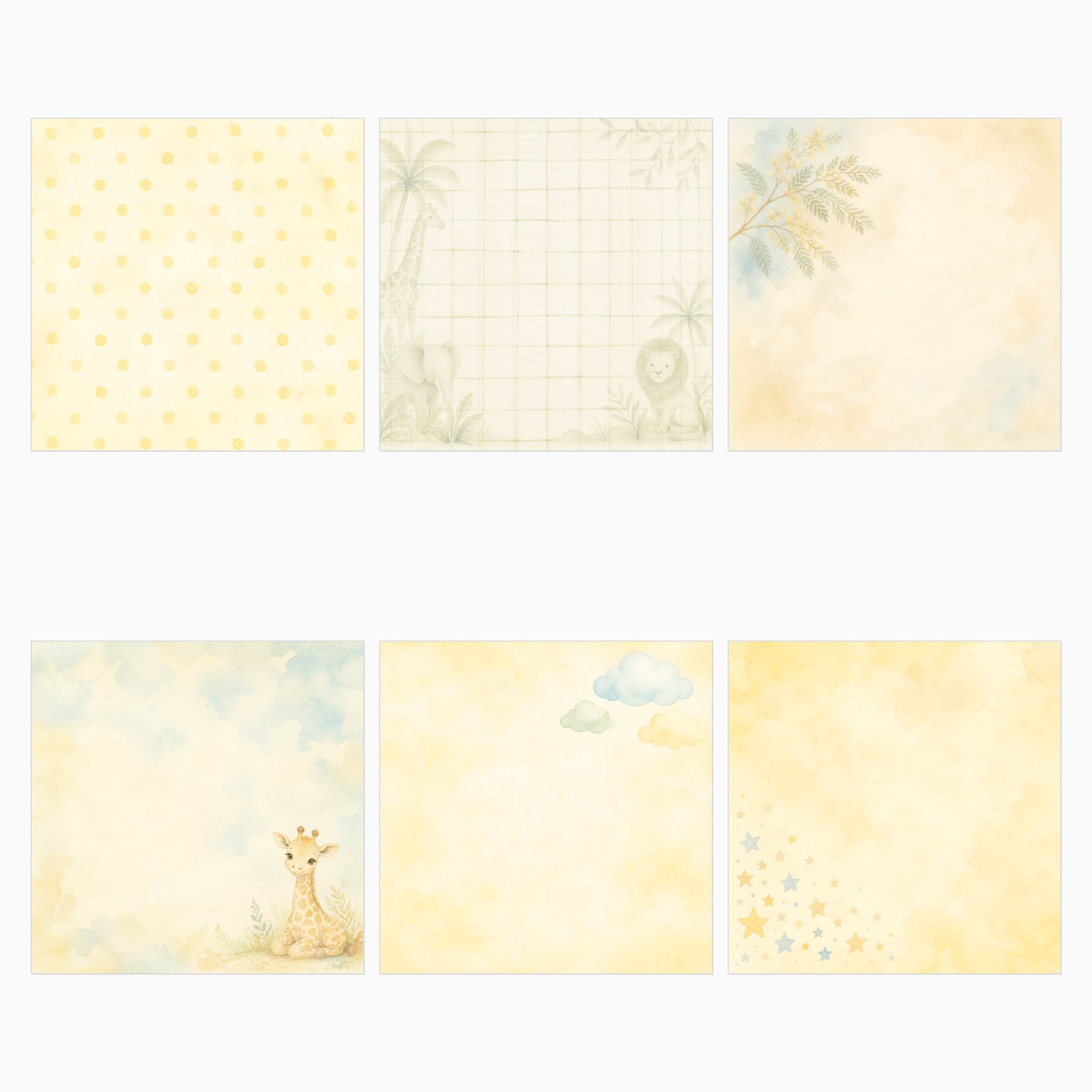 Baby Giraffe First Year Milestone preview 4