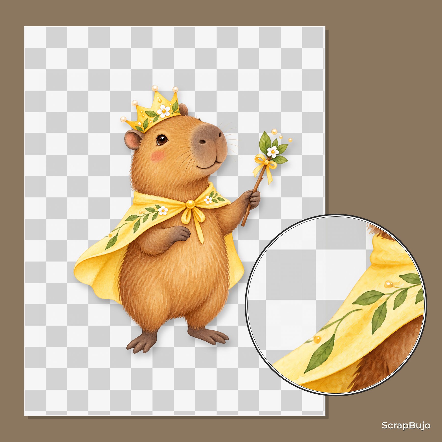 Capybara Kids Storybook Scrapbook Collection — US Letter preview 5