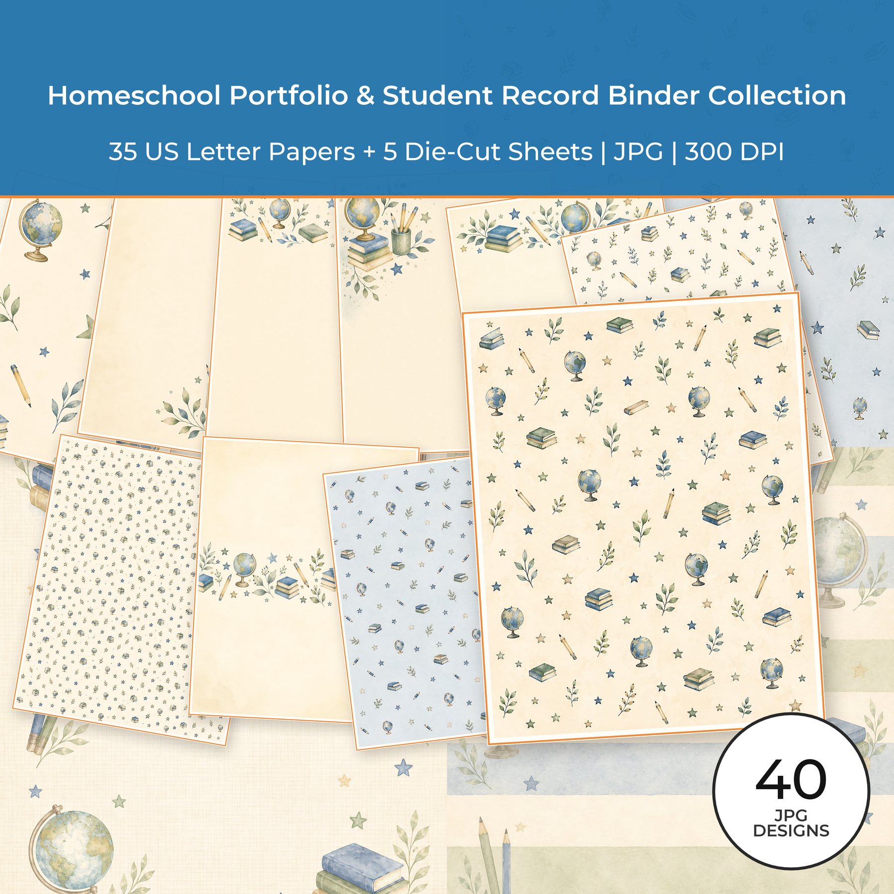Homeschool Portfolio & Student Record Binder Collection