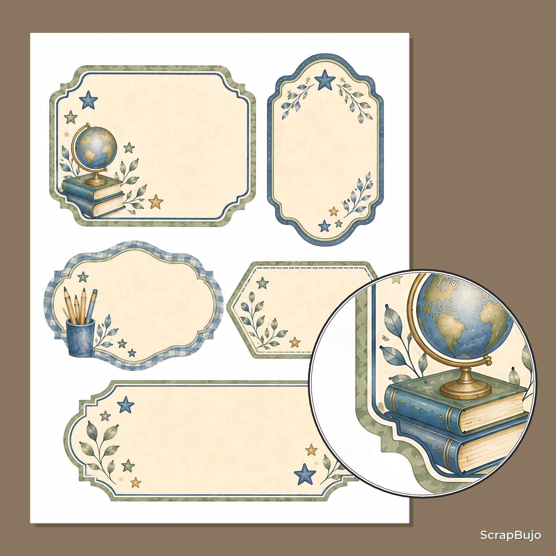 Homeschool Portfolio & Student Record Binder Collection preview 6