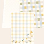 Free Baby Yellow Nursery Scrapbook Papers A4 35 Papers 5 Printable Die Cut Sheets – 3 Scrapbook Paper Samples preview