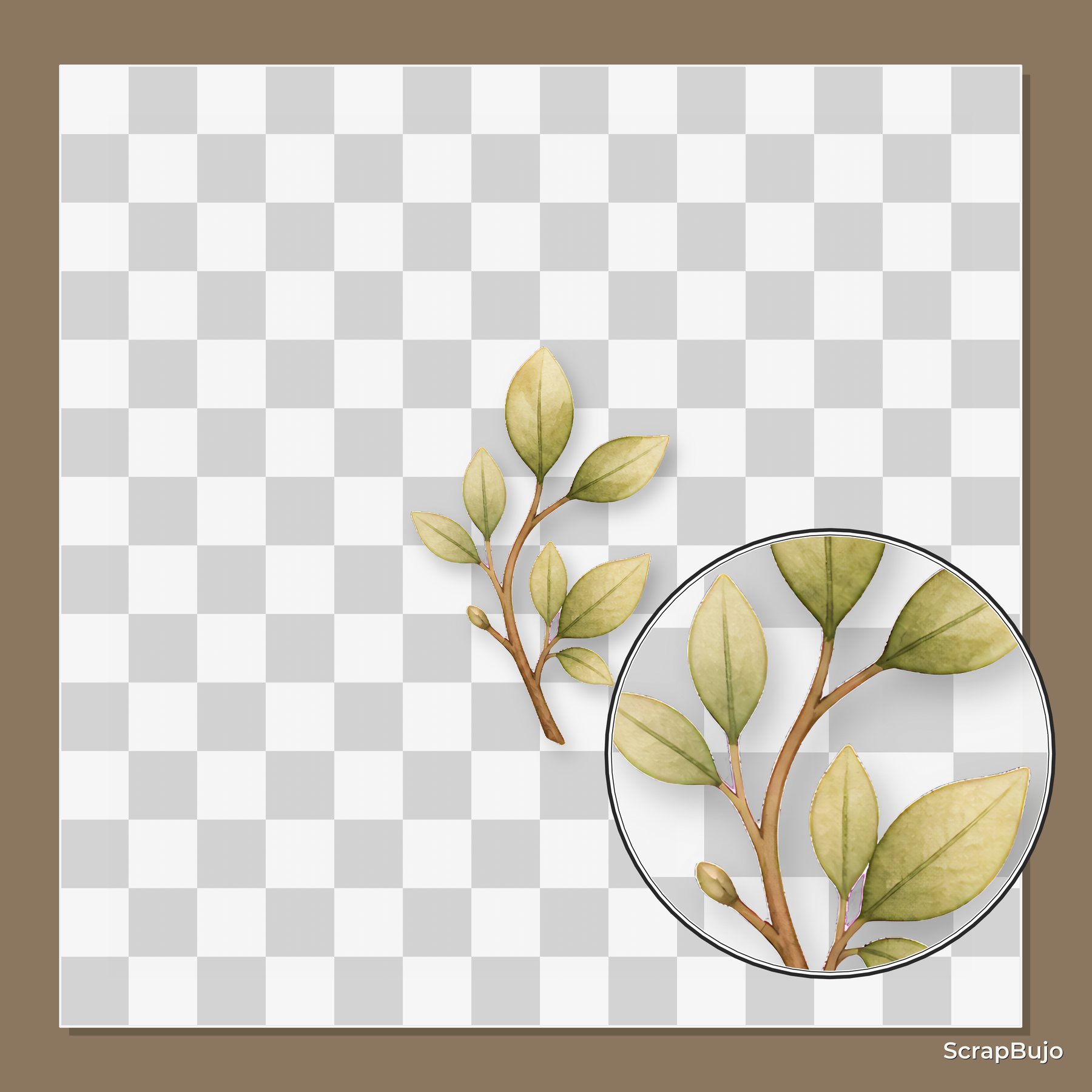 Woodland Baby Animals A4 Digital Papers preview 5