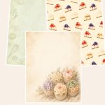 Free Sweet Bakery Watercolor Bundle 102 Us – 3 US Letter Paper Samples preview