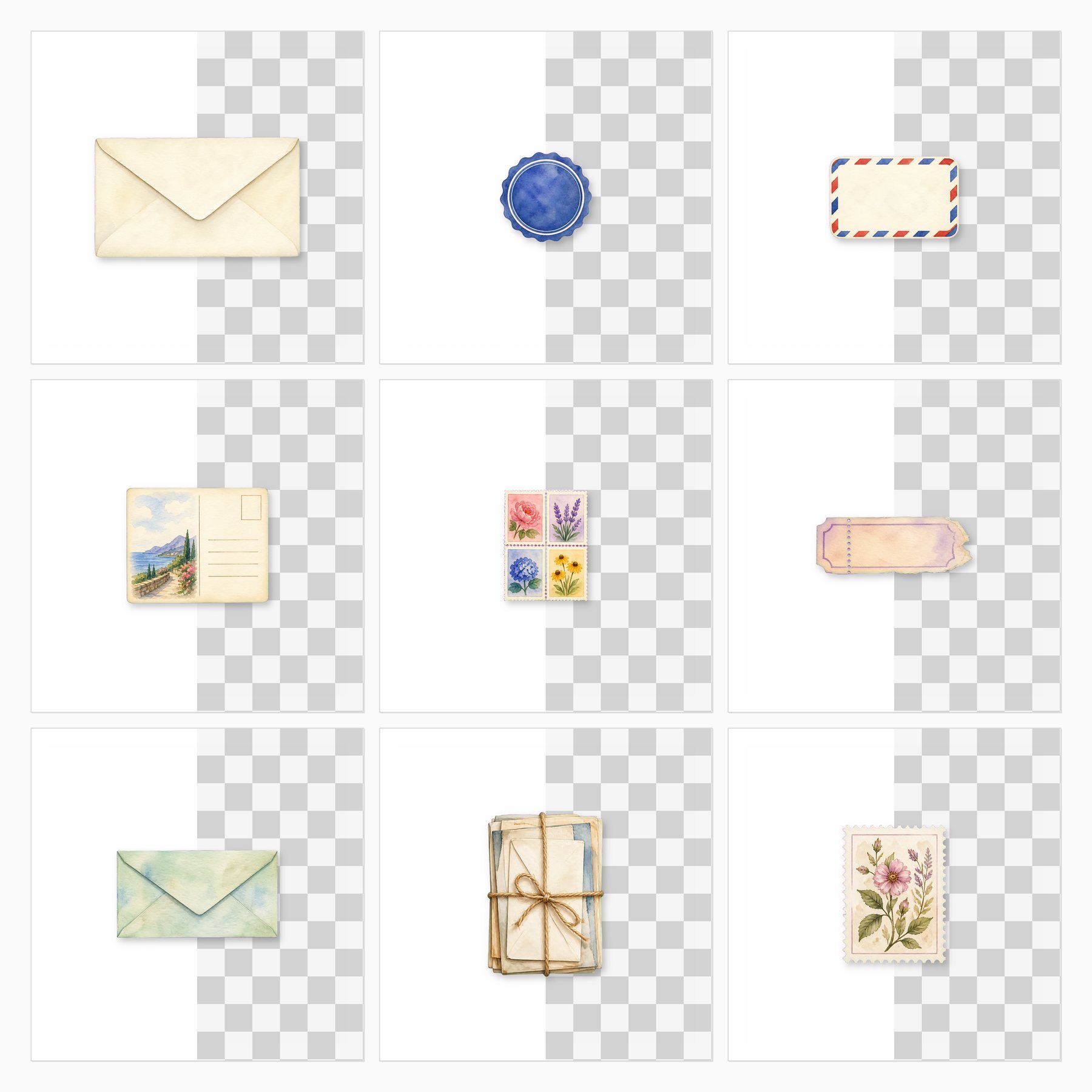 Vintage Postal Letters Ephemera Junk preview 3