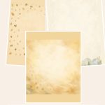 Free Woodland Baby Junk Journal Kit Us Letter – 3 US Letter Paper Samples preview