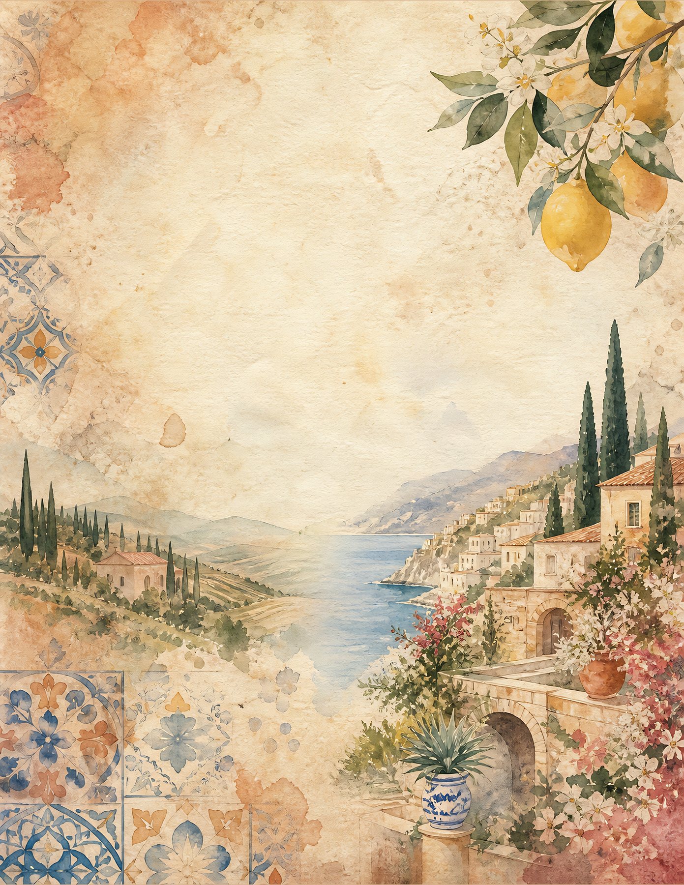 Italy Tuscany and Amalfi Travel US Letter preview 4