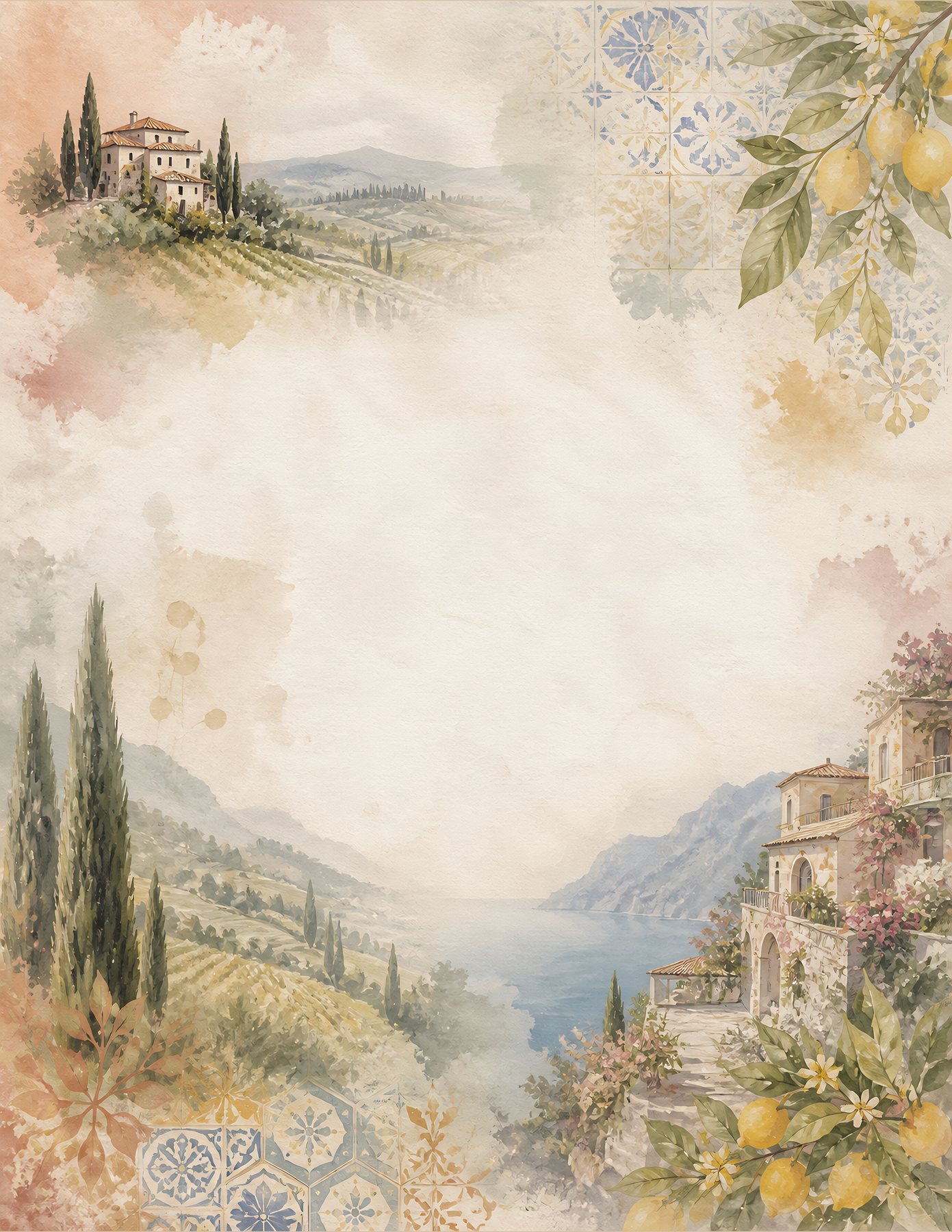 Italy Tuscany and Amalfi Travel US Letter preview 5