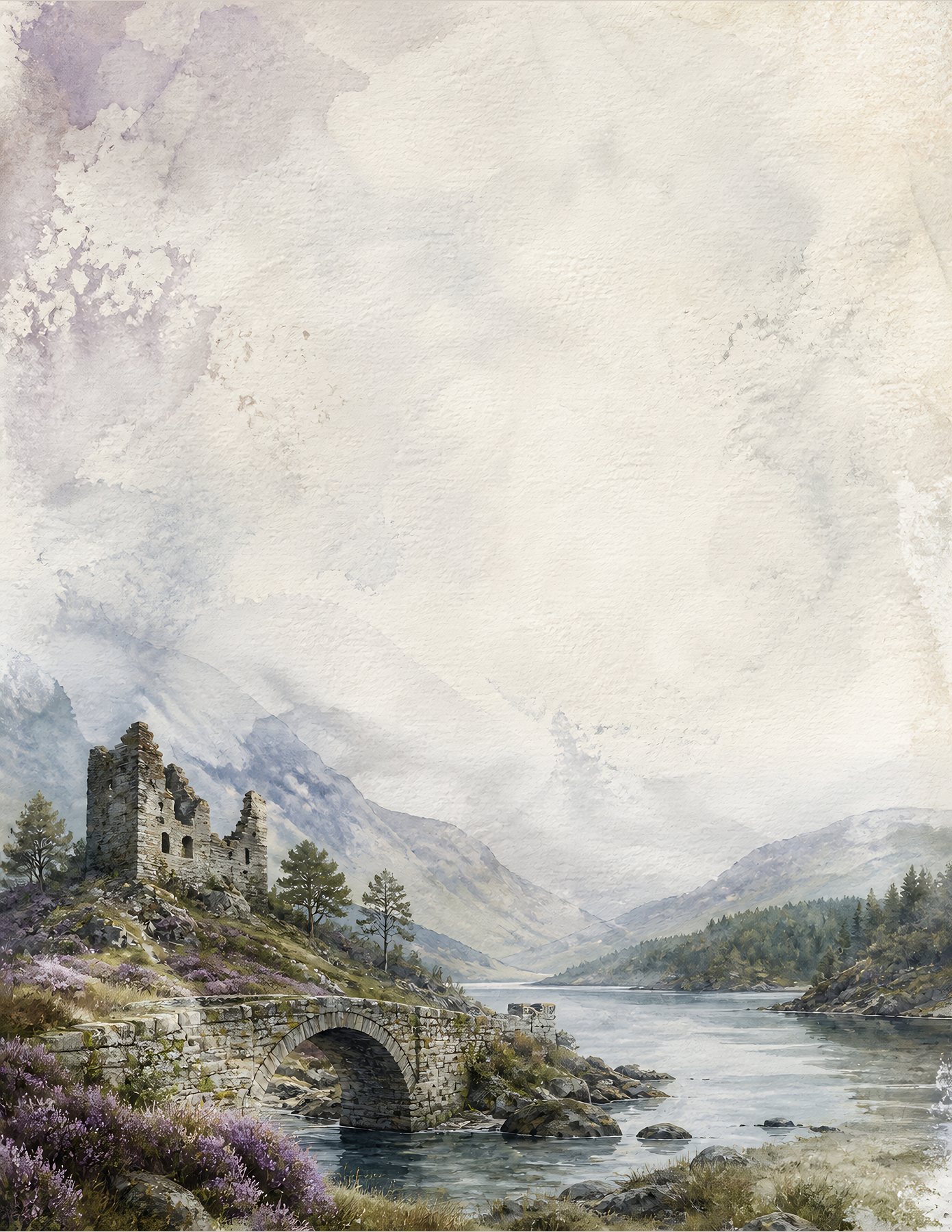 Scotland Highlands Mystic Outlands US Letter preview 3