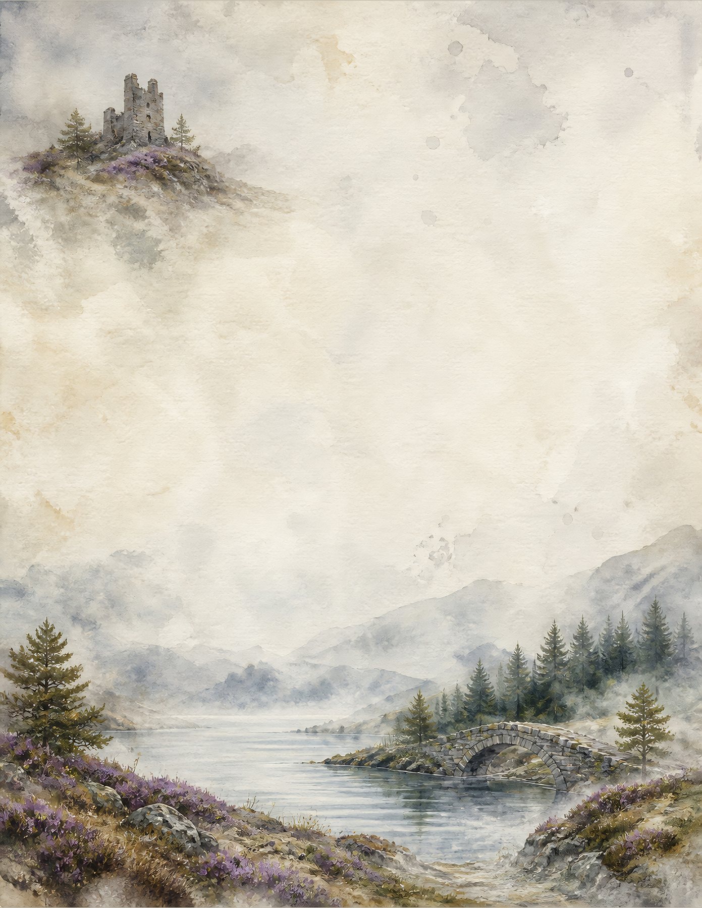 Scotland Highlands Mystic Outlands US Letter preview 5