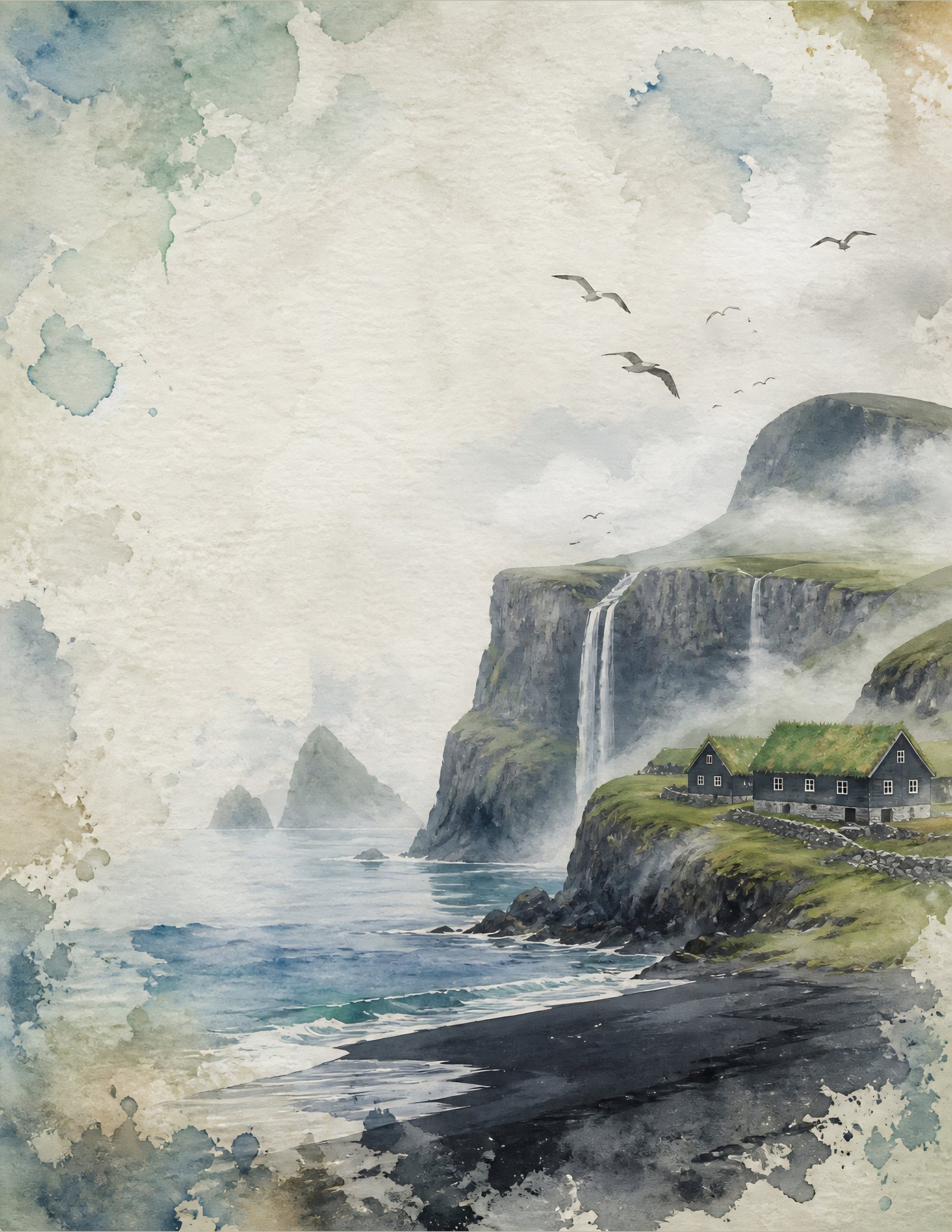 Faroe Islands North Atlantic Escape US Letter preview 4