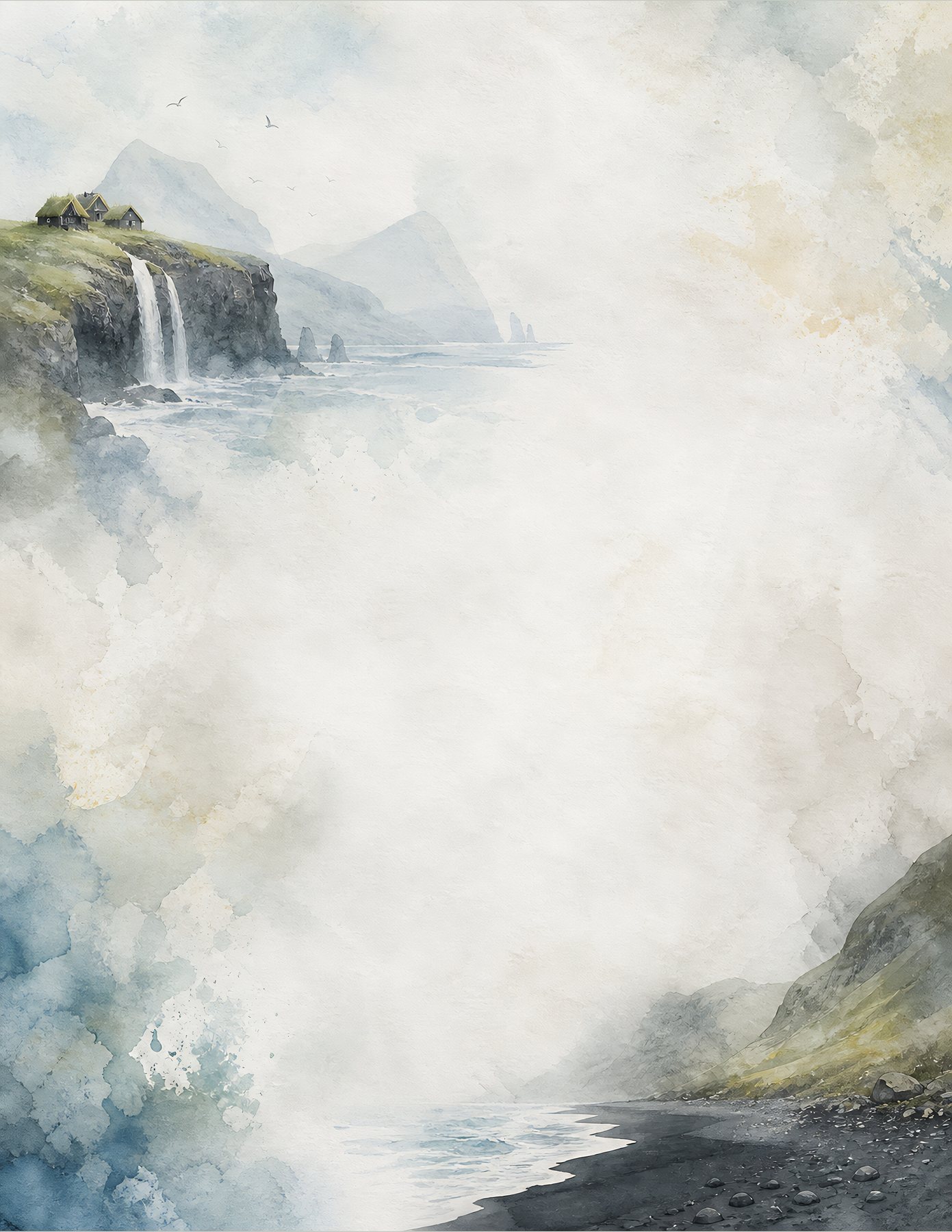 Faroe Islands North Atlantic Escape US Letter preview 5