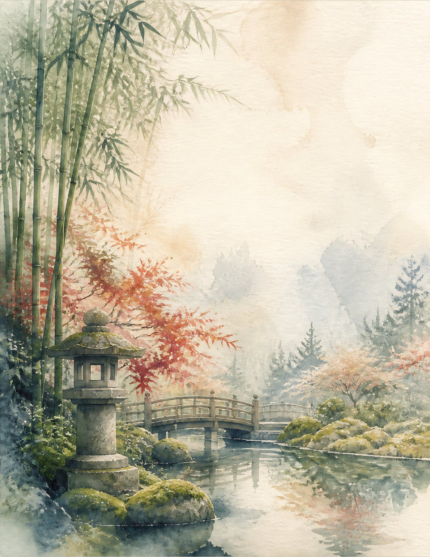 Arashiyama Kyoto Garden Journey US Letter