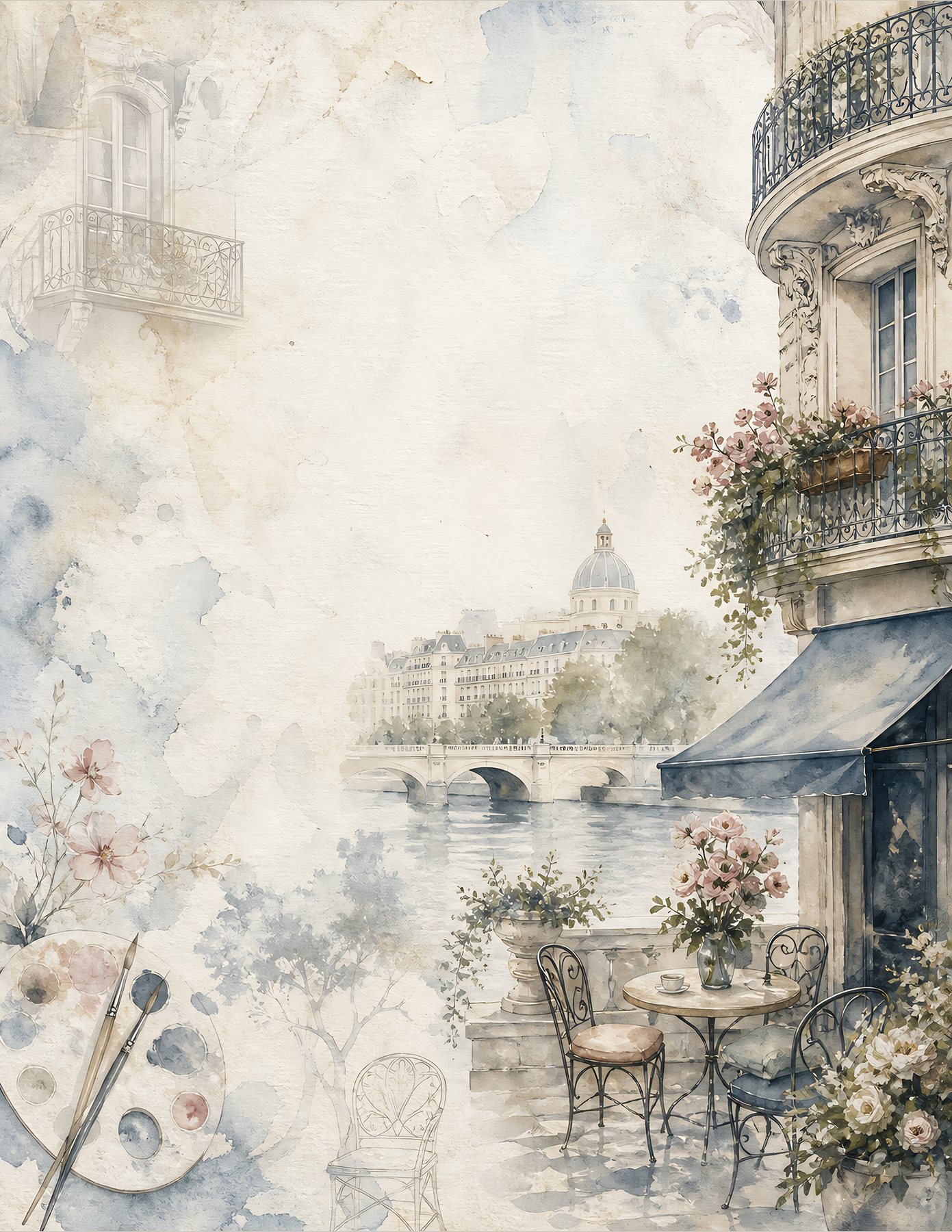 Parisian Artistic Travel US Letter preview 4