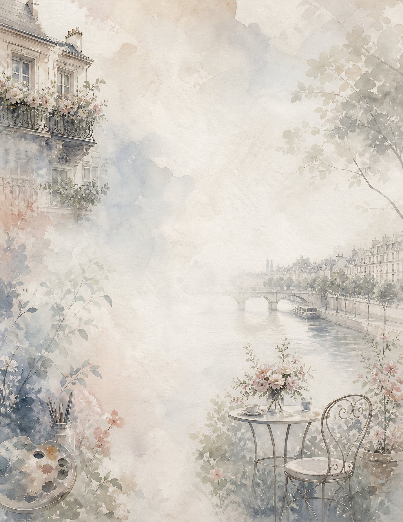 Parisian Artistic Travel US Letter preview 5