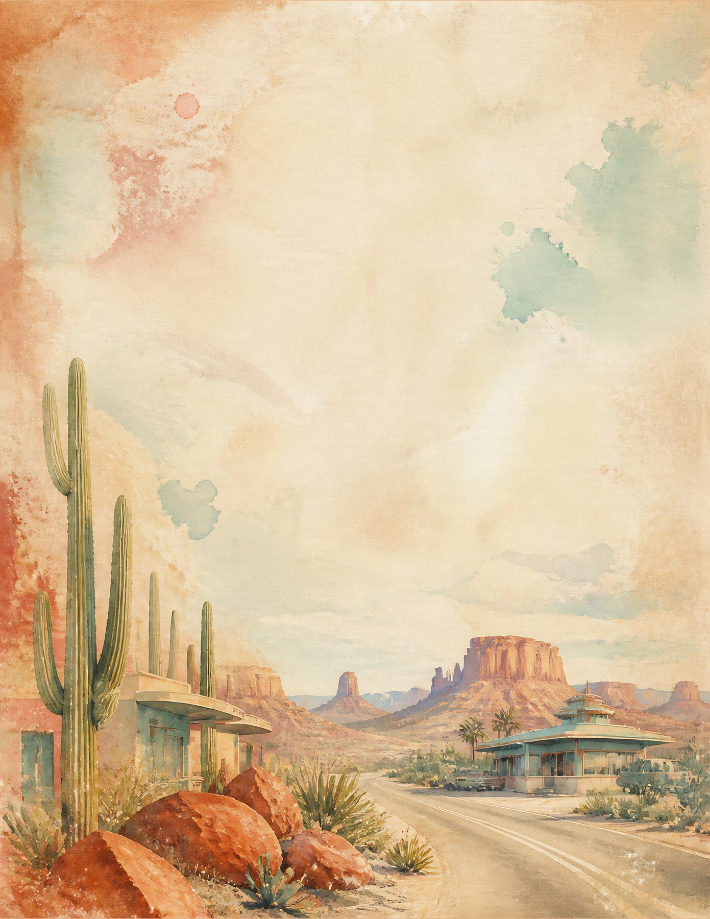 Desert Southwest and Route 66 US Letter preview 3
