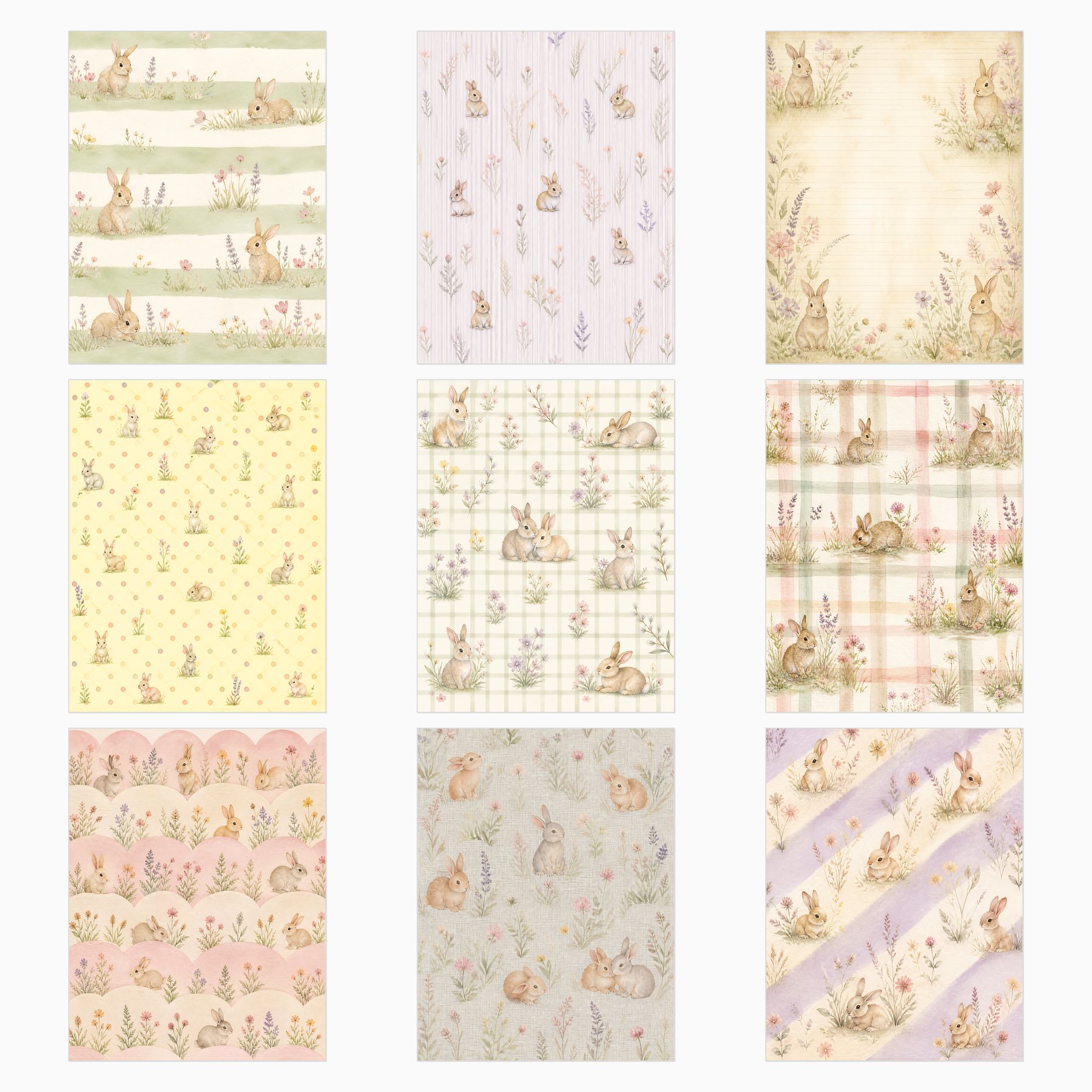 Baby Bunny US Letter Collection preview 3