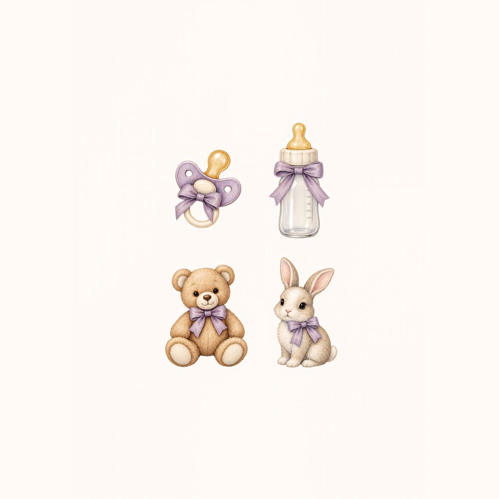 Baby Violet Nursery Signature A4 Collection
